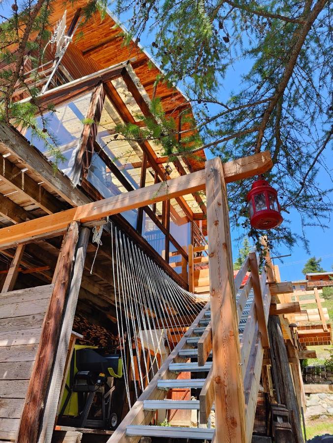 Chalet Ailleurs Appartement A Molines En Queyras Ngoại thất bức ảnh