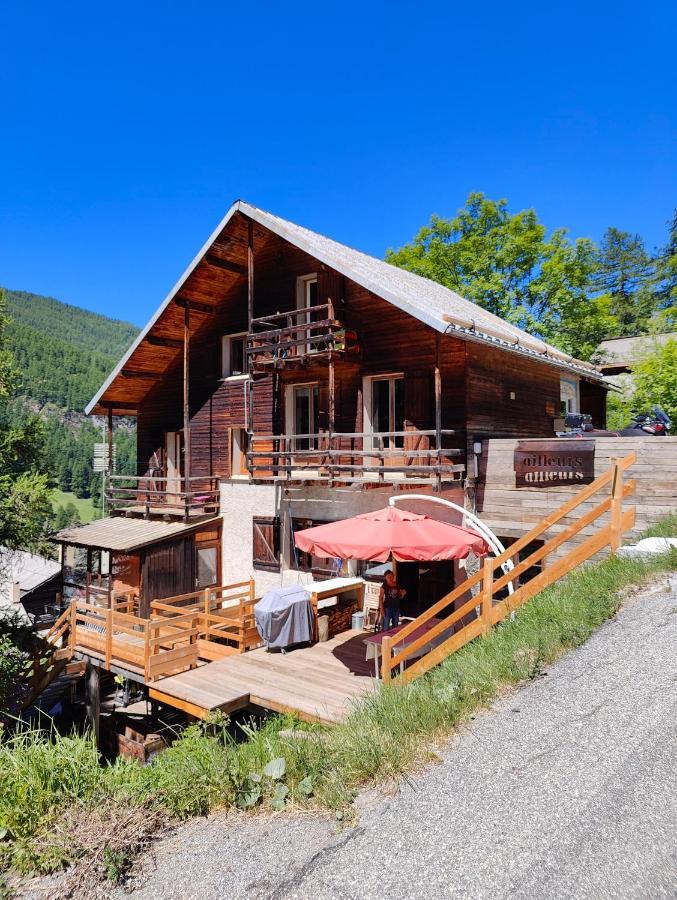 Chalet Ailleurs Appartement A Molines En Queyras Ngoại thất bức ảnh